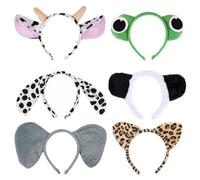 6 Piezas Diademas De Animales, Tocados De Fiesta, Accesorios Para Disfraces De Animales, Diademas Para Niños, Diademas Lindas, Accesorios Para Presentaciones Y Fotografías, Trajes De Fiesta Drag