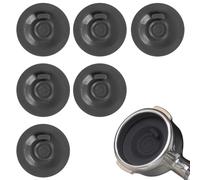 6 Piezas Disco de Limpieza Set,54 mm Tabletas de Limpieza para Cafeteras,Silicona Junta para Limpieza para MáQuinas de Café Expreso Accesorios
