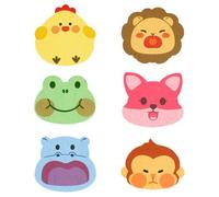 6 Piezas Esponja de Baño, Esponjas Exfoliantes, Esponja Corporal para Ducha, Cuerpo y Rostro, Súper Suave, Mucha Espuma, Esponjas de Masaje para Adultos y Niños,esponja ducha