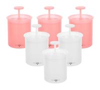 6 Piezas Espumador de Limpiador Facial Pp, Vaso Simple para Lavado