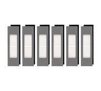 (6 Piezas) Filtro HEPA Compatible con ECOVACS DEEBOT OZMO N10 N10 Plus T5 T8 T9 920 950 T8AIVI Max N5 N7 N8+ N8 Pro Plus DX55 DX93 DJ65, Accesorios de Filtro de Vacío de Robot