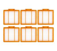 (6 Piezas) Filtros HEPA Compatibles Con Shark Rv2820Ye, Av2800Ze, Av2810Ys, Av2501Ae, Rv2502Ae, Av2501S, Av2511Ae, Rv2410Wd, Rv2610Wa, Rv2610Wd, Rv2620Wd, Accesorios De Filtro Para Aspiradora Robot, P