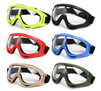 6 Piezas Gafas de Seguridad para Niños, Gafas Protectoras para Niños, Protección Anti Niebla, Comodidad, Gafa de Nieve a Prueba de Viento, para Jugar al Aire Libre, Ciclismo, Esquí, Montañismo