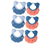 6 Piezas gorro de champú para niños tambor infantil cabeza de ducha de bebé para baño gorritos bebé recién nacido gorros de ducha fiesta de bebe ducha de champú impermeable
