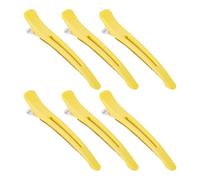 6 piezas grande pinza de corte de pelo para mujeres diseño de patos accesorios para el cabello para un estilo fácil y sección