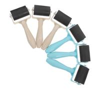 6 Piezas Herramienta de Estampación Infantil de Goma y Plástico | Grabado, Impresión, Pintura de Placas, Juego Portátil para Manualidades