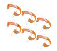 6 Piezas Insignia de Brazalete para Tarjeta de Identificación | PVC y Cinta de Poliéster, Ajuste Seguro en Brazo, para Accesos de Esquí y Trabajo