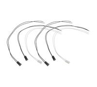 6 Piezas Interruptor Magnético de Puerta Gy-rc33 Empotrado Cable | ABS y Imán, Monitoreo en Real, Instalación Sencilla, para Oficina y Habitaciones de Hotel