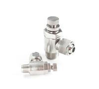 6 piezas KL-SL6 KL-SL8 KL-SL10 KL-SL12 Accesorios de conector rápido de ajuste rápido Codo neumático(KL-SL6-03)