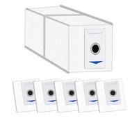 (6 Piezas) M12 Pro+ Bolsas De Repuesto Compatibles Con El Robot Aspirador Ecovacs Deebot T30 Omni/ T30 Pro Omni/ M12 Pro+/ T30/ T30 Max, Con Filtro De Carbón Activado y Bolsas Desechables