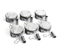 6 piezas M272 M273 Pistón y anillo 92,9 mm Φ22 mm 2720308917 2720309717 Compatible con Benz CLK350 CLS350 C350 E350 GL450 3,5 L V6 4,7 L V8