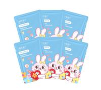 6 Piezas Mascarillas Faciales para Niñas, Mascarilla Hidratante Facial con Glicerina, Daily Care Mascarilla Facial, Iluminadora, Calmante, Regalo de Pascua para Mujeres Adolescente