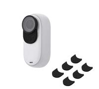 6 Piezas Micrófono Silenciador de Viento para Insta360 GO 3S/GO 3, Kit de Audio de Algodón a Prueba de Viento Funda Antiviento Esponja Funda Protectora para GO 3S/3
