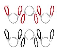 6 Piezas Mini Sierra de Alambre de Acero Inoxidable, 70cm Cuerda Sierra Corte Herramienta, Cable Tubos PVC Pequeña Madera Sierra de alambre para Exteriores Camping Senderismo Emergencia