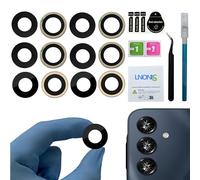 6 piezas OEM Galaxy A16 5G lente de cristal de repuesto para Samsung A16 4G cámara trasera con adhesivo preinstalado y kit de herramientas de reparación SM-A166M/DS