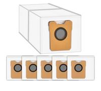 (6 Piezas) Omni C20 Bolsas de Polvo de Repuesto Compatibles Con la Estación de Vaciado Automático del Robot Eufy Omni C20, Accesorios Desechables Para Bolsas de Vacío, Bolsas de Filtro