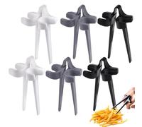 6 Piezas Palillos para Dedos, Palillos de Dedo para Aperitivos, Reutilizables, para Aperitivos y Juegos, para el Juego de Trabajo para Mantener las Manos Limpias, Accesorios de Juego para el Hogar