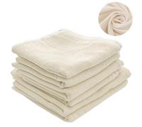 6 Piezas Paños de Filtro Queso Reutilizable Sin Pelusa, Lavables Paños de Filtro Algodón Sin Blanquear, Colador de Tela Cocinar Filtrantes para Tofu Caldo Café Salsa