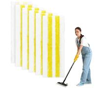 6 Piezas Paños Recambio para Kärcher EasyFix Boquilla Limpiadora de Vapor Kit, Microfibra Paños para Kärcher EasyFix SC 1, SC 2, SC 3, SC 4, SC 5 Boquilla, para Todo Tipo de Suelos