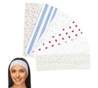 6 Piezas Para Diadema De Mujer, Diadema Elástica, Banda Para El Cabello Que Absorbe Sudor, Linda Diadema Versátil, Diadema Deportivo, Accesorios De Peinado.