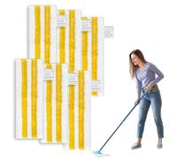 6 Piezas para Kärcher EasyFix SC1, SC2, SC3, SC4, SC5 Boquilla Microfibra Paños, Paño de Limpieza a Vapor para Kärcher, No suelta pelo, Apto para Limpiar Diversos Tipos de Suelos