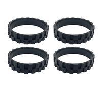 6 Piezas para S5 / T6 / T7 Accesorios Rueda para Caminar Neumático Reemplazo de Piel Robot Piezas de Aspiradora