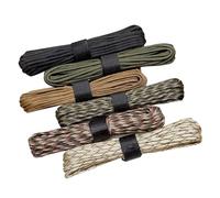 6 Piezas Paracord, Cuerda Paracord 4 MM, Cuerda Escalada Resistencia Desgarro, para Acampar Aire Libre, Jardín, DIY