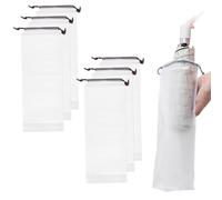 6 Piezas Paraguero, Bolsas de Paraguas húmedas Bolsas de Repuesto, Paragüero, Bolsa de Almacenamiento de Paraguas de plástico translúcido (13 * 33cm)