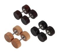 6 Piezas Pendientes de Imitación de Dilatación de Madera, 8mm