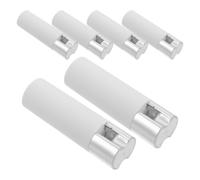 6 Piezas Peso del Cordón para Persiana Vertical, Blanco, 8x2,5x2,5