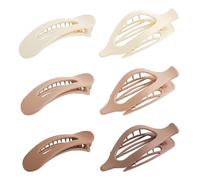 6 Piezas Pinzas Planas De Pico De Pato, Pinzas Para El Cabello Simples Y Prácticas, Pinzas Para El Cabello Rápidas, Pinzas Para El Cabello, Esenciales Para El Ajuste Diario, Pinzas Para Peinar