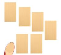 6 Piezas Plantilla Antideslizante Autoadhesiva Suelas de Zapatos Protectores Autoadhesivos de Goma para Suelas de Todos los Tamaños (Albaricoque)