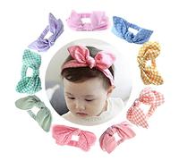 6 Piezas pulsera de banda elástica elástica banda de pelo de niña elástico Venda cola de caballo Accesorios para el cabello padre-hijo
