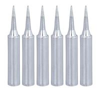 6 Piezas Puntas Soldador, Soldadura Reactivador 900M-T-I, Juego Puntas Aleación, Punta Soldadura 900M reemplazo, Kit Aleaciones punta soldadura,para Estación Soldadura