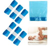 6 Piezas Recambios para Cubo Pañales, Recambio Papelera Pañales Resistente a Los Olores, 4,5 M Bolsas Pañales para Papelera Pañales Bebe, Bolsas De Pañales, Compatible con la Mayoría de las Papeleras
