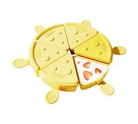6 piezas, reutilizables, apilables, divididas en formas, para niños, de verano, postres, cocina, camping, etc