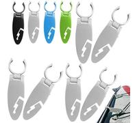6 Piezas Sujetadores De Aletas para Tablas De Páde, Abrazaderas para Aletas Fijación De Tabla De Paddle, Abrazadera Expandible para Tablas De Paddle Surf, Accesorios Fáciles De Instalar