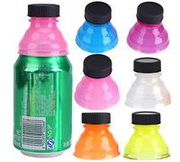 6 Piezas Tapa Latas Refresco, Tapa Reutilizable para Latas, Tapa A PresióN para Latas de Refresco TapóN de Botella para Bebidas Gaseosas Jugo Cerveza, para Acampar Deportes al Aire Libre