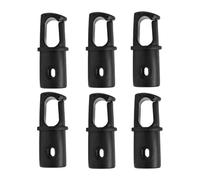 6 Piezas Tapas para Poste de Ganchos Protector Accesorios Universales Portátiles de PP Adecuado para Instalación de Red Arreglo Uso, 6 Uds.