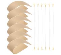 6 Piezas Tira de Sellado Térmico 2mm para Selladora Manual de Paquetes | Recambio de Hilo Calefactor, Color Plata, Uso Doméstico y Talleres, Fácil de Operar, Liner Resistente