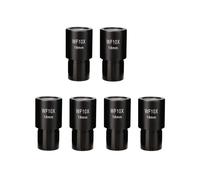 6 Piezas WF10X Ocular de Campo Amplio Microscopio Biológico Lente óptica Ocular Gran Angular 23,2mm Tamaño de Montaje