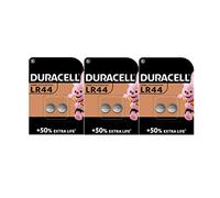 6 pilas Duracell LR44 A76 V13GA 76A (3 blísters de 2 baterías) 6 pilas