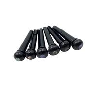 6 pines de puente de guitarra acústica, tuerca de sillín de guitarra, piezas de repuesto para instrumentos duraderos