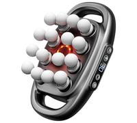 6 pistola de masaje en la cabeza tejido profundo con 9 modos, herramienta de masajeador eléctrico para piernas, brazos, cintura, espalda, nalgas - alivio del dolor muscular de cuerpo completo