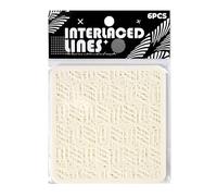 6 plantillas de flores para manualidades, para tarjetas, tareas escolares y expresión artística, para pintar y diario de flores