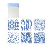 6 Plantillas De Flores Plantilla Decorativa Para Arte Y Artesanía Niños Elaboración Actividades Educativas Y Decoración Del Hogar Plantillas Dibujo Mascotas Pintura Flores