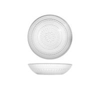 6 Platos De Vidrio Venere Transparente Fondo Cm21 H&H