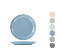 6 Platos H&H Loft Asort Fruta Cm20 Porcelana