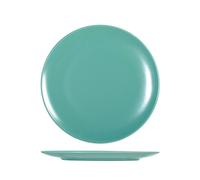 6 Platos Pisos En Gres Denver Lightblue 26CM Azul H&h