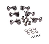 6 pomos de afinación de guitarra de metal para afinación de guitarra, perilla de acorde de guitarra eléctrica para ajustes precisos